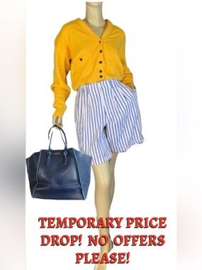 STUDIO MICHELLE STUART VINTAGE 1990'S YELLOW KNIT CARDIGAN (S)